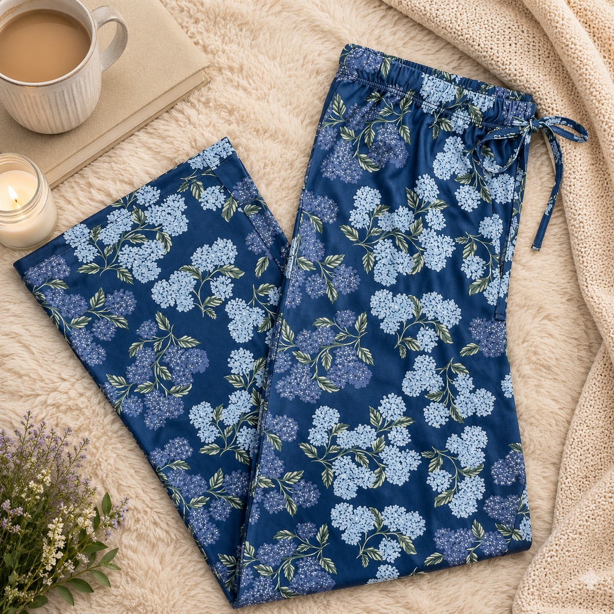Highland Hydrangea Lounge Pants
